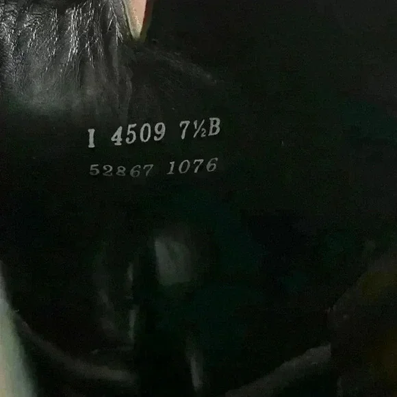 Charlie 1 Horse Mad Dog Calf Cowboy Boots Chocolate Brown Size 7.5 - Picture 9 of 11